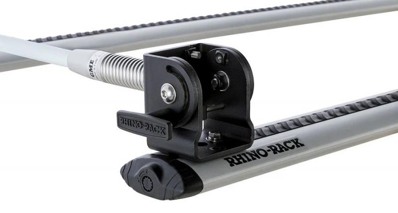 Preview: Rhino Rack Antennenhalter, 180° Klappbar für Antennen, Worklights, etc